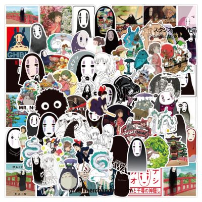 10/30/50/100 Spirited Away No Face Stickers