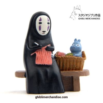 2022 Cute Spirited Away No Face Man Action Figure White