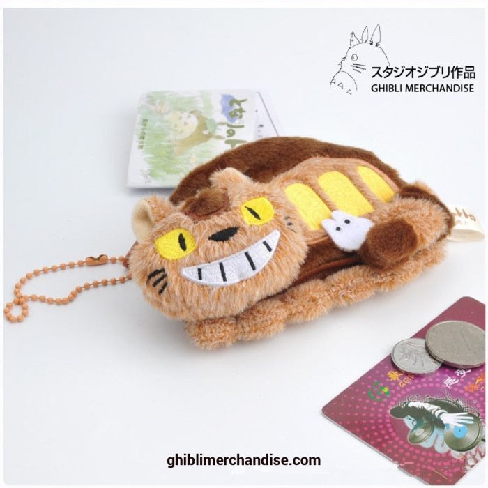 2022 Totoro Cat Plush Coin Purse Card Pack Small