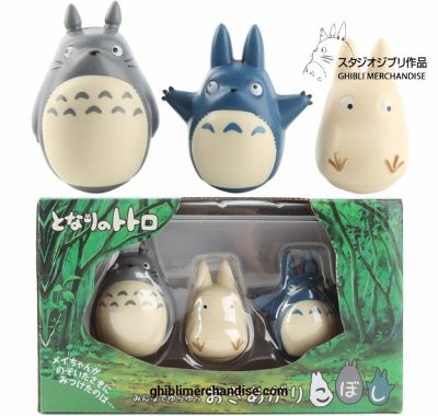 3 Pcs/set My Neighbor Totoro Figure Limited Stock