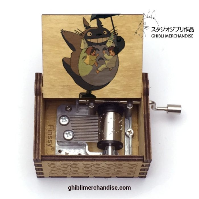 30 Patterns Wodden Totoro Music Box