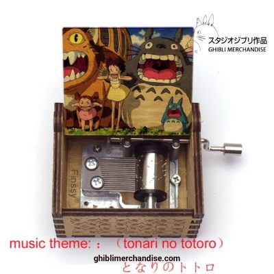 30 Patterns Wodden Totoro Music Box 40