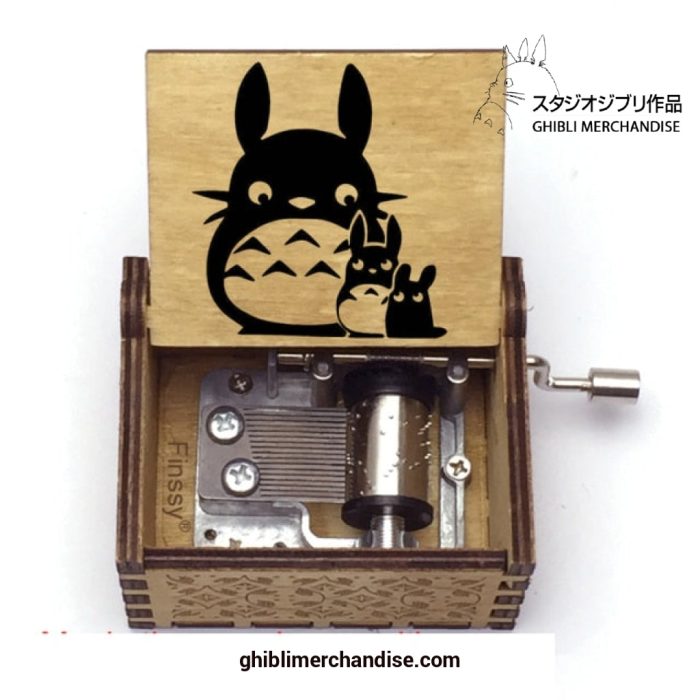 30 Patterns Wodden Totoro Music Box 5