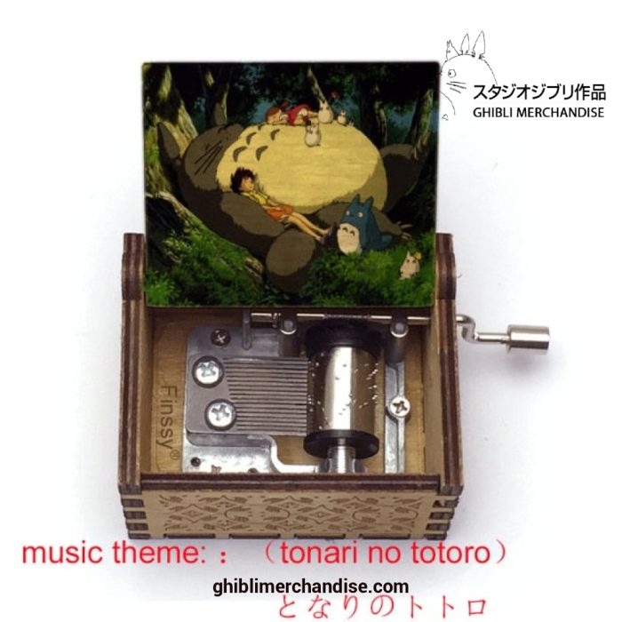 30 Patterns Wodden Totoro Music Box 52