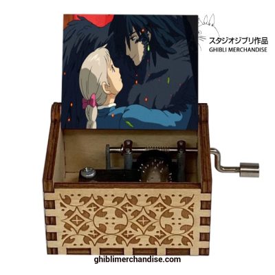 50 Types Howls Moving Castle Wooden Music Box 36