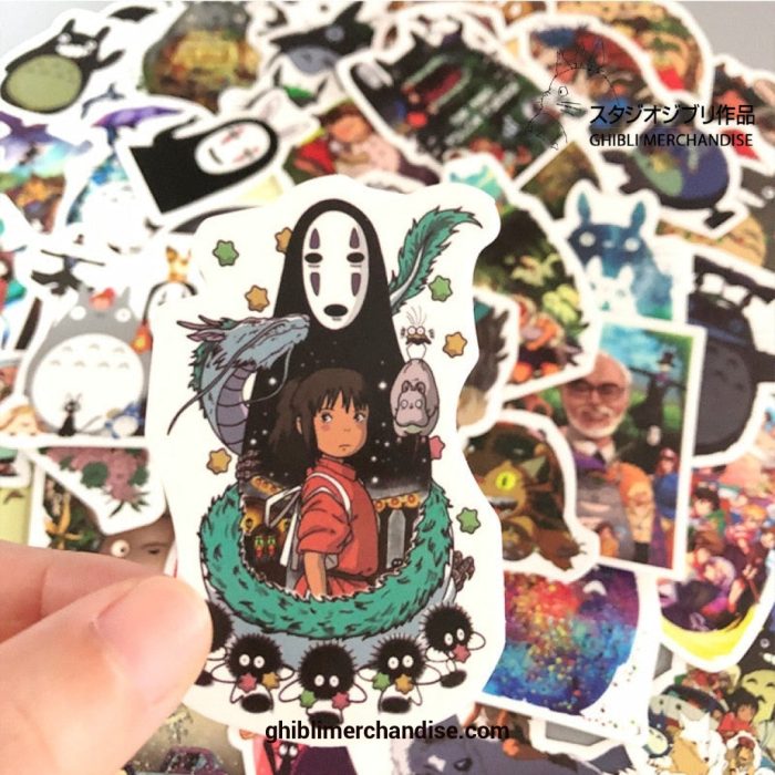 50/Pcs Studio Ghibli Spirited Away Stickers - Studio Ghibli Store