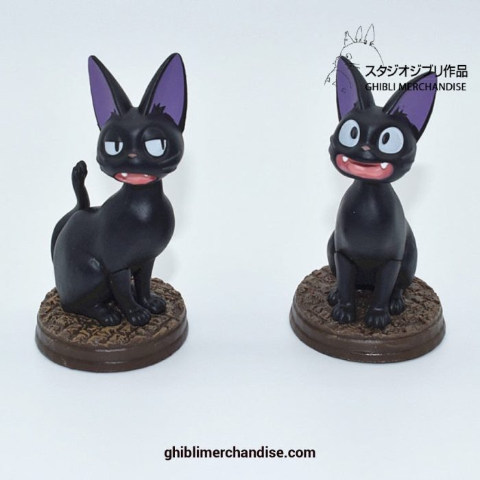 6Pcs/set Kikis Delivery Service Jiji Black Cat Figures