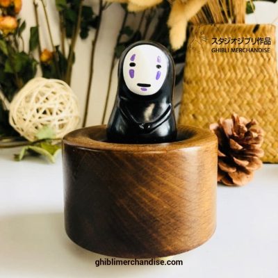 8 Type Handmade Cute No Face Man Wooden Music Box 1