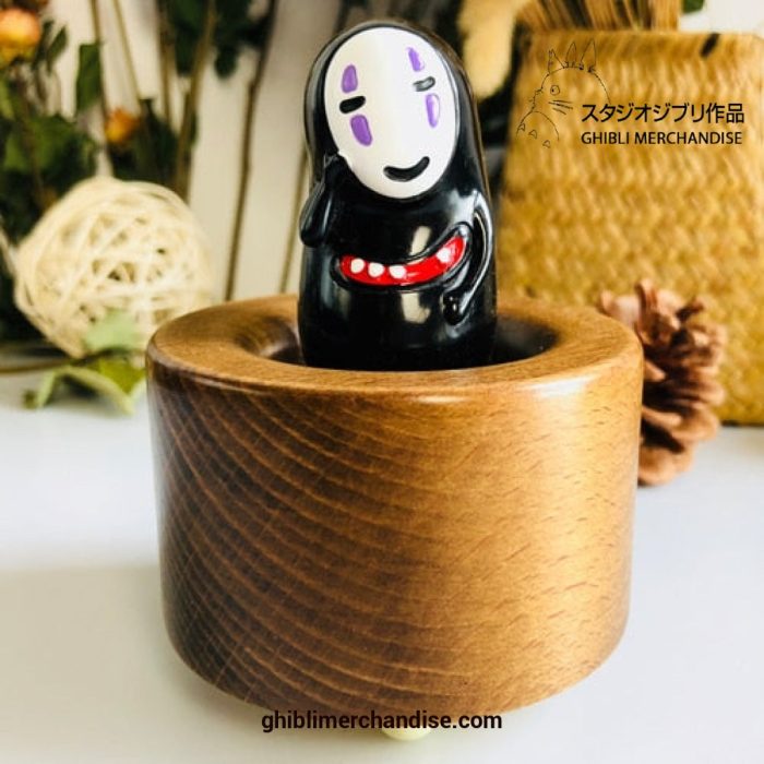8 Type Handmade Cute No Face Man Wooden Music Box 2