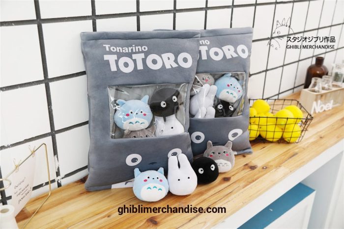 8Pcs/lots Totoro Snack Pillow Dolls