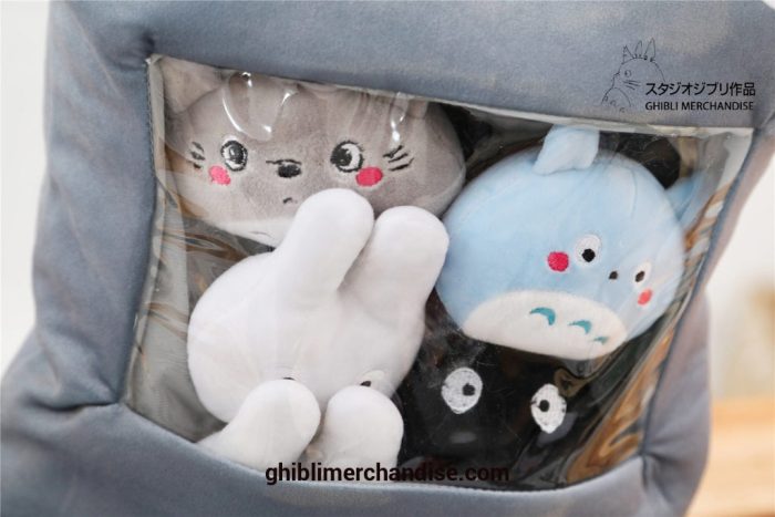 8Pcs/lots Totoro Snack Pillow Dolls