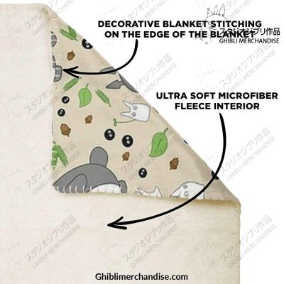 Baby Totoro Microfleece Blanket Premium - Aop