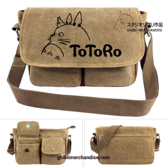 Classic My Neighbor Totoro Canvas Handbag Shoulder Bag Style 1