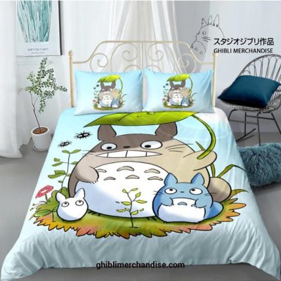 Cute Mini Totoro 3D Bedding Set