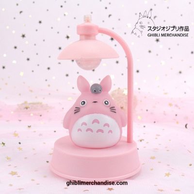 Cute Pink Totoro Music Night Lights Led Table Lamp