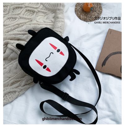 Cute Spirited Away No Face Man Plush Bag