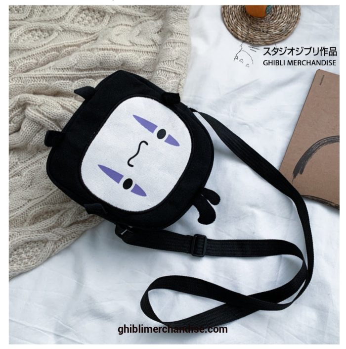 Cute Spirited Away No Face Man Plush Bag