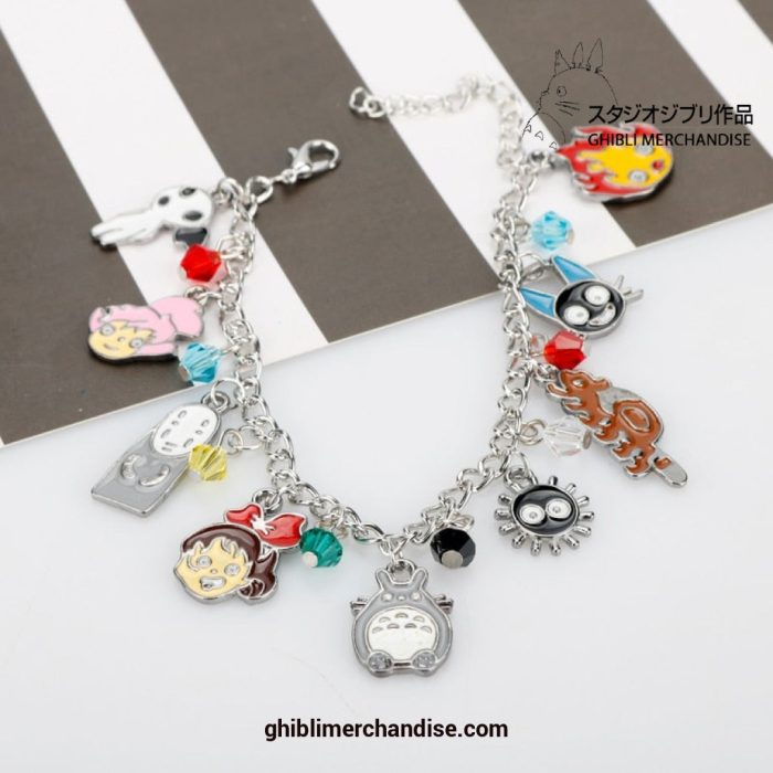 Cute Studio Ghibli Charm Bracelets