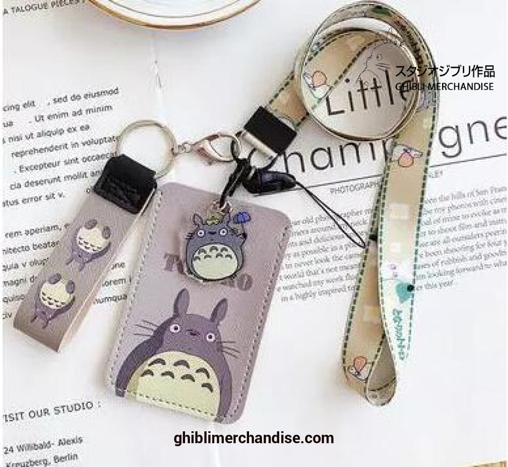 My Neighbor Totoro Cute Lanyard For Keychain ID Card Holder