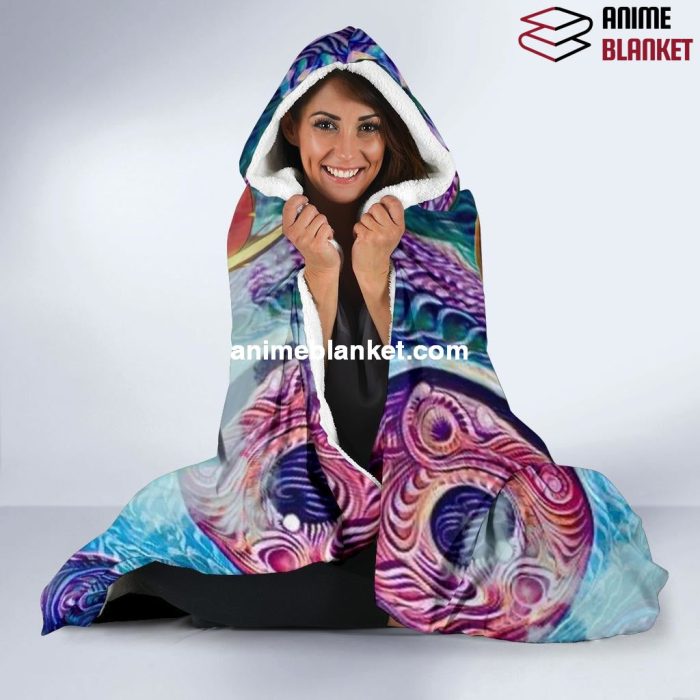 Magical Ponyo Hooded Blanket Studio Ghibli Store