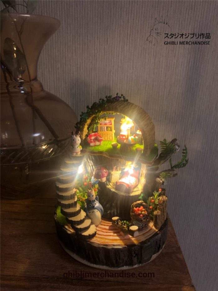 My Neighbor Totoro Music Box Diy Handmade Led Lamp