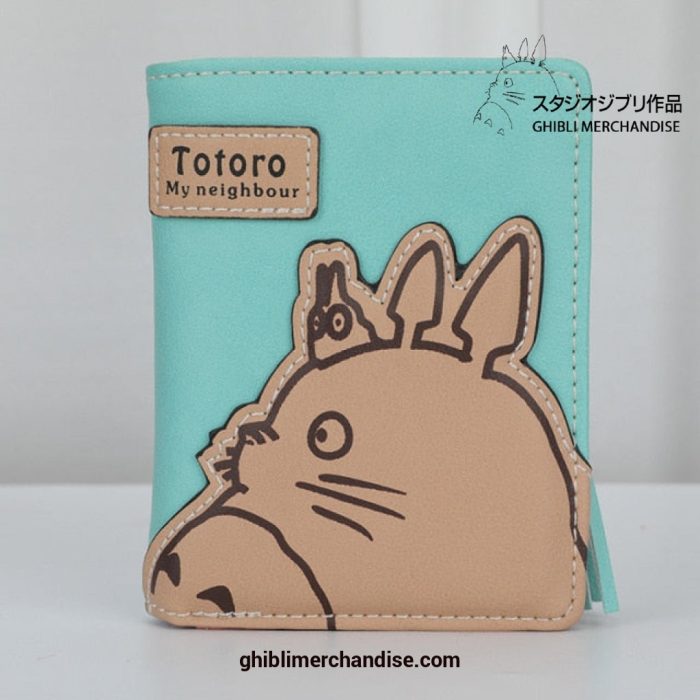 New Arrival Totoro Short Wallet Women Green