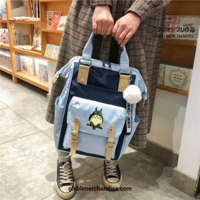 New Harajuku Totoro Waterproof Nylon Backpack