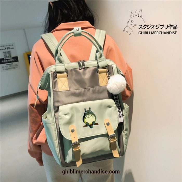 New Harajuku Totoro Waterproof Nylon Backpack