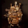 New Howls Moving Castle Action Figure 3D Paper Puzzle Model Handmade Toy