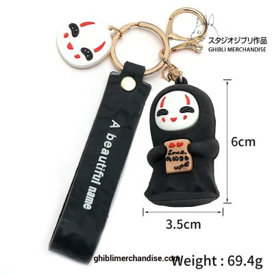 New Type Spirited Away No Face Keychain