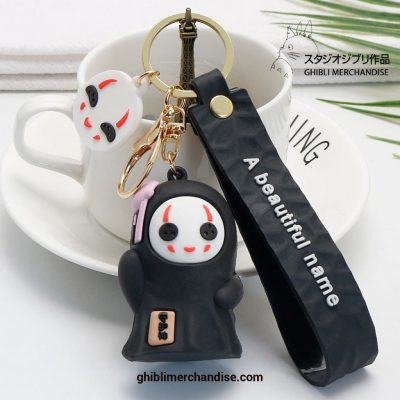 New Type Spirited Away No Face Keychain