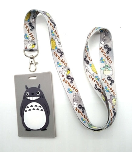 My Neighbor Totoro Card ID Holder With Hanging String