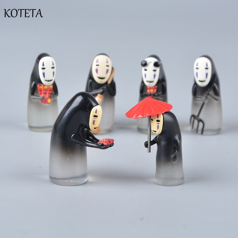 Spirited Away No Face Resin Action Figure