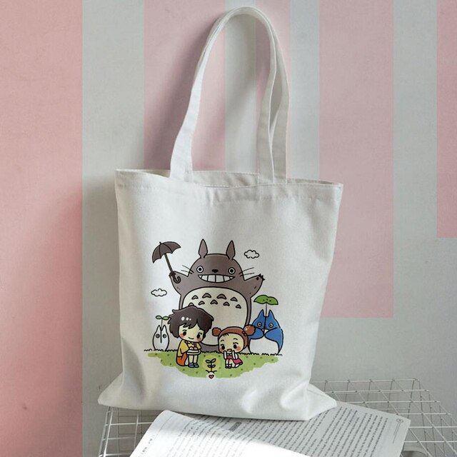 Totoro Studio Ghibli Shopping Bags
