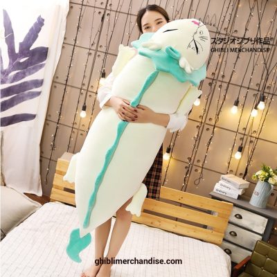 Spirited Away Haku White Dragon Long Pillow Plush