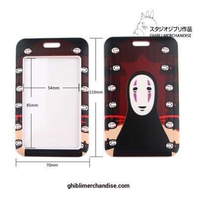Spirited Away No Face Lanyards For Keys Id Card