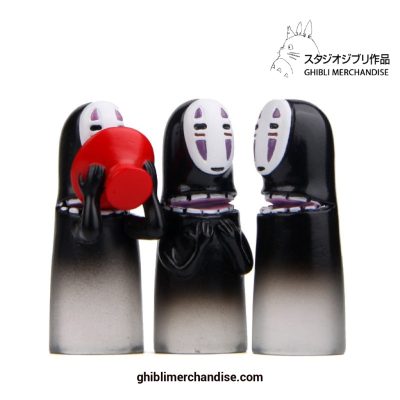 Spirited Away No Face Man Eating Food Doll Figure Toys