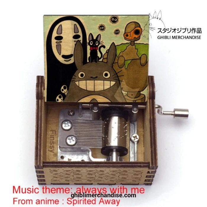 Spirited Away Wooden Music Box 13