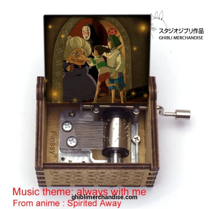 Spirited Away Wooden Music Box 14
