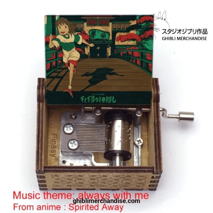 Spirited Away Wooden Music Box 32
