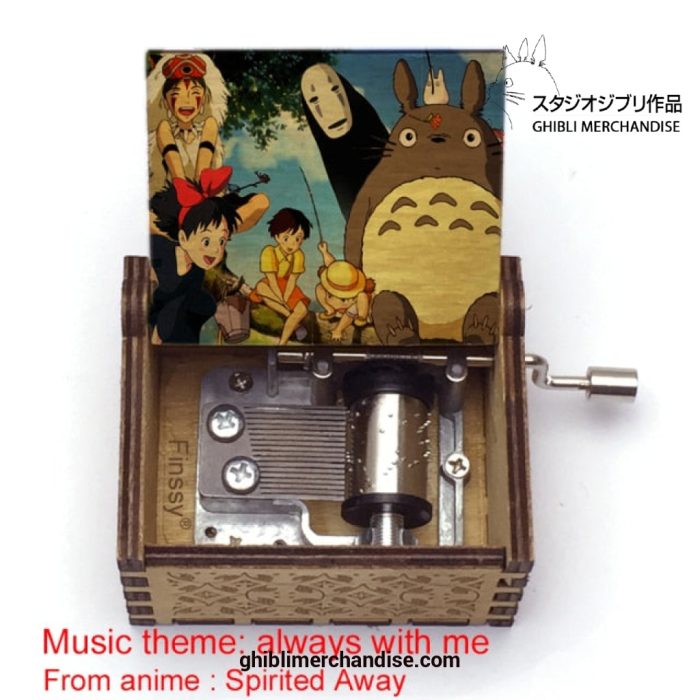 Spirited Away Wooden Music Box 36