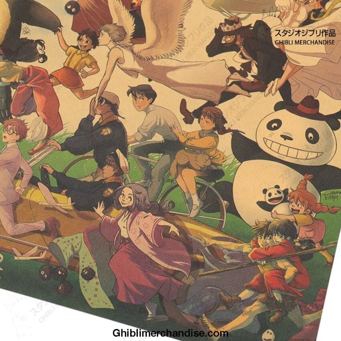 Studio Ghibli Anime Collection Poster