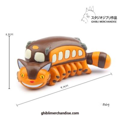 Studio Ghibli Totoro Cat Bus With Umbrella Figure 4