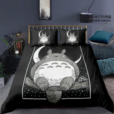 Totoro Black Bedding Set