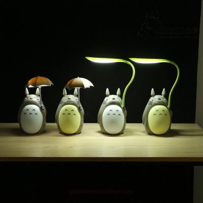 Totoro Charging Night Indoor Light Led Ubs Table Lamp Room Decor