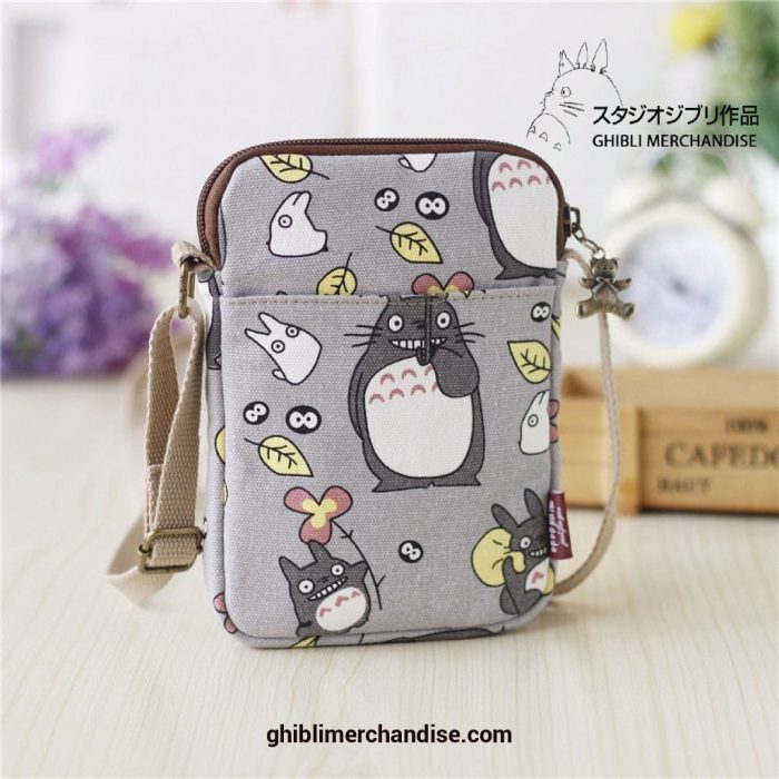 Totoro Crossbody Bags Coin Purse Handbag Studio Ghibli Store