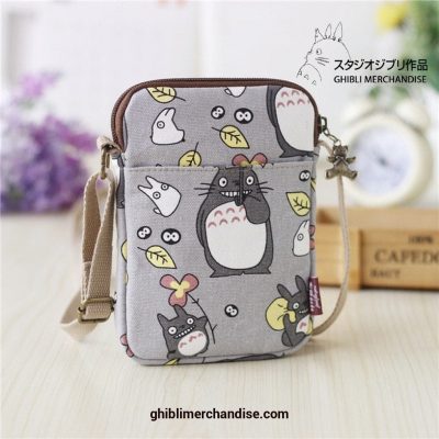 Totoro Crossbody Bags Coin Purse Handbag