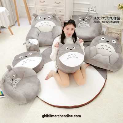 Totoro Sofa Stool Plush Toy Home Decor