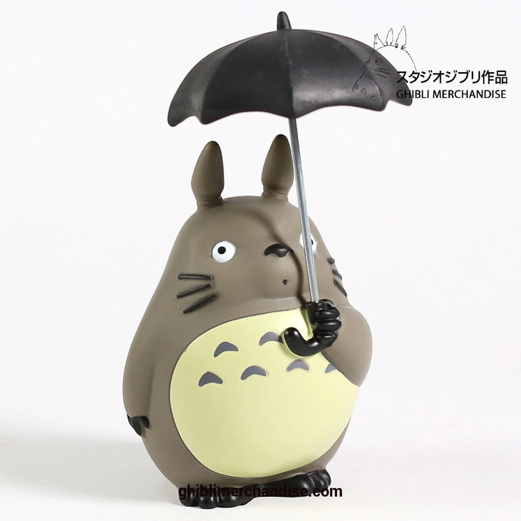 Totoro Holding Leaf Umbrella