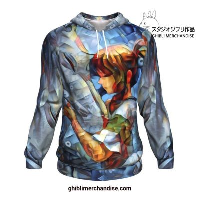 Abstract Spirited Away Hoodie / S